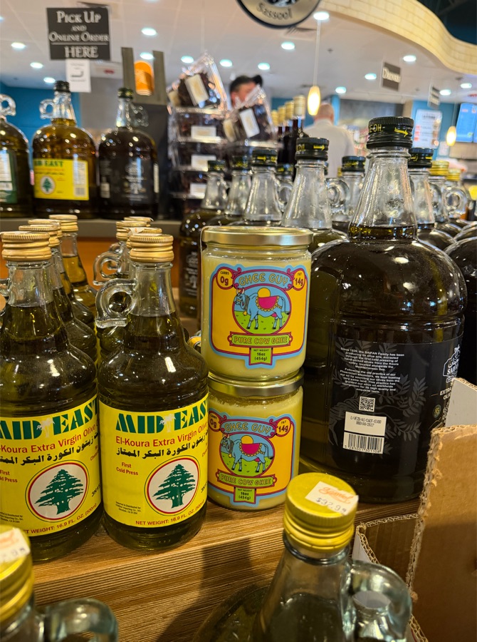 Ghee Guy jars at Sassool